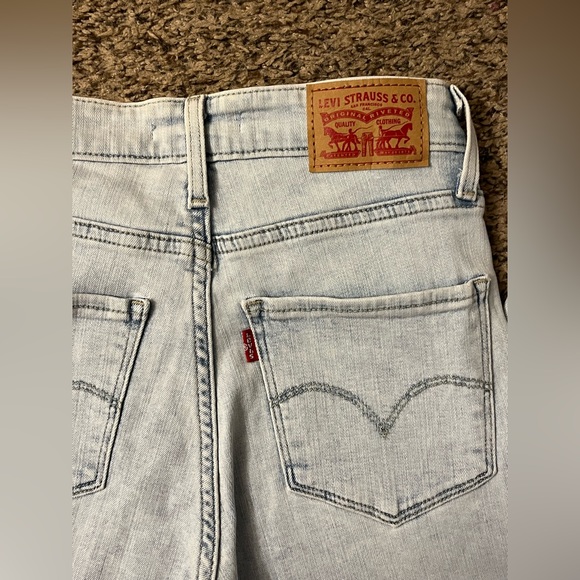 LEVI 521 HIGH RISE SKINNY JEANS - Picture 4 of 9